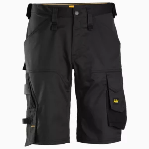 6153 Stretch Loose Fit Werkshort Zwart